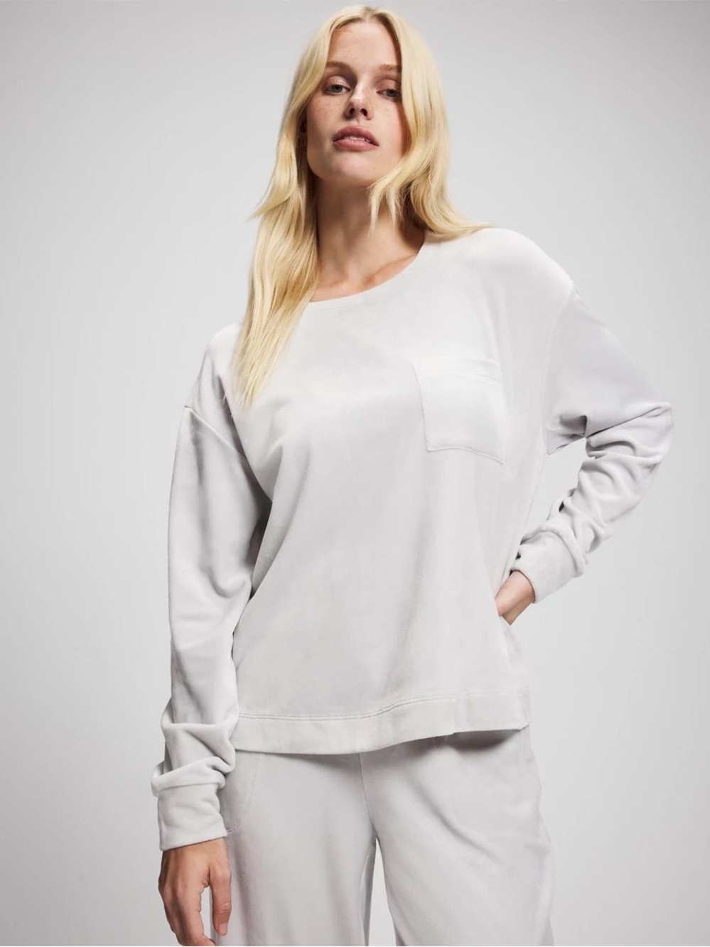 NWT SOMA Velvet Sweat Set - Picture 2 of 8